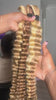 Tiktok influencer braidwinners__llc shows the braiding process of 27/30/613 piano color deep wave bulk hair