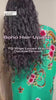 Tiktok Influencer-96naira Showing The Braiding Process Of Double Drawn Medium Blonde Bulk Hair
