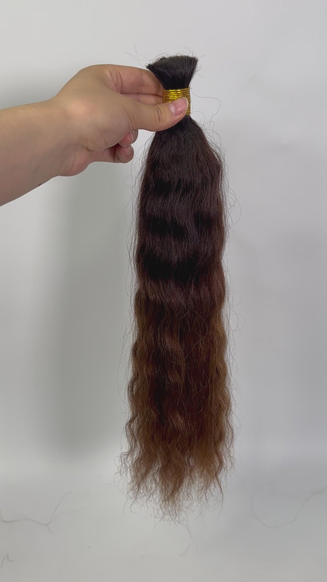 two-tone-color-4-27-wet-wave-bulk-hair-double-drawn-bu64 -video