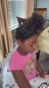 Tiktok Influencer candacelana Showing The Braiding Process Of Loose Wave Bulk Hair Natural Black
