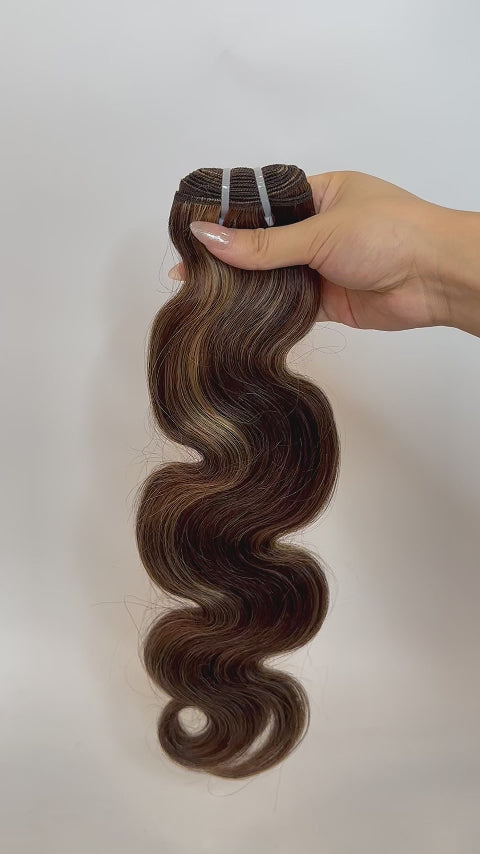 #4/27/30 Piano Color Cambodia Virgin Hair Bundles Body Wave