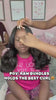 Tiktok Influencer jadealeciaaa Showing The Braiding Process Of Cambodia Virgin Hair Bundles Sew In Extensions Body Wave