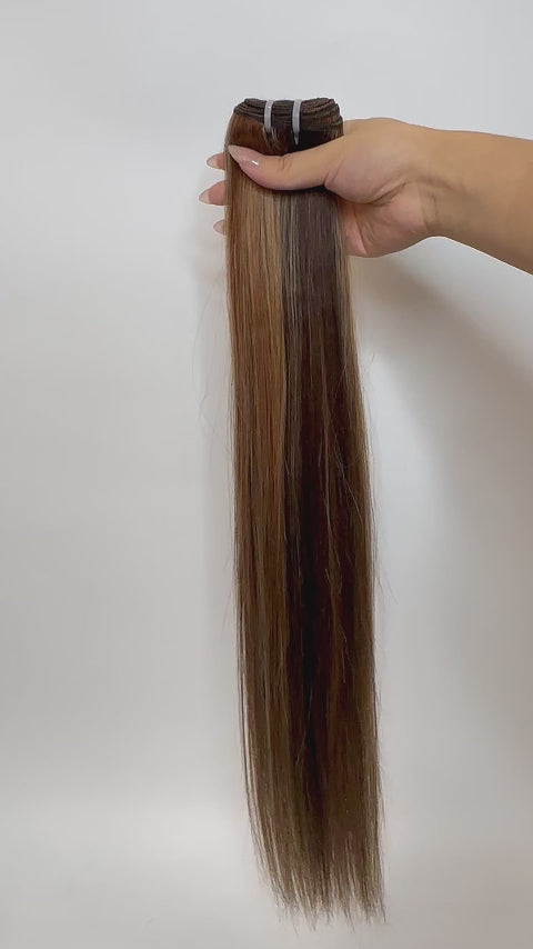 #4/27/30 Piano Color Cambodia Virgin Hair Bundles Straight