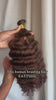 Tiktok Influencer-sharon The Braiding Process Of Double Drawn #4a Dark Brown Bulk Hair
