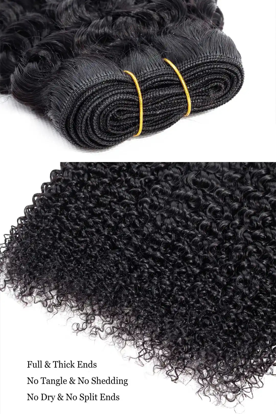 Product description picture of cambodia virgin hair bundles kinky curly-1