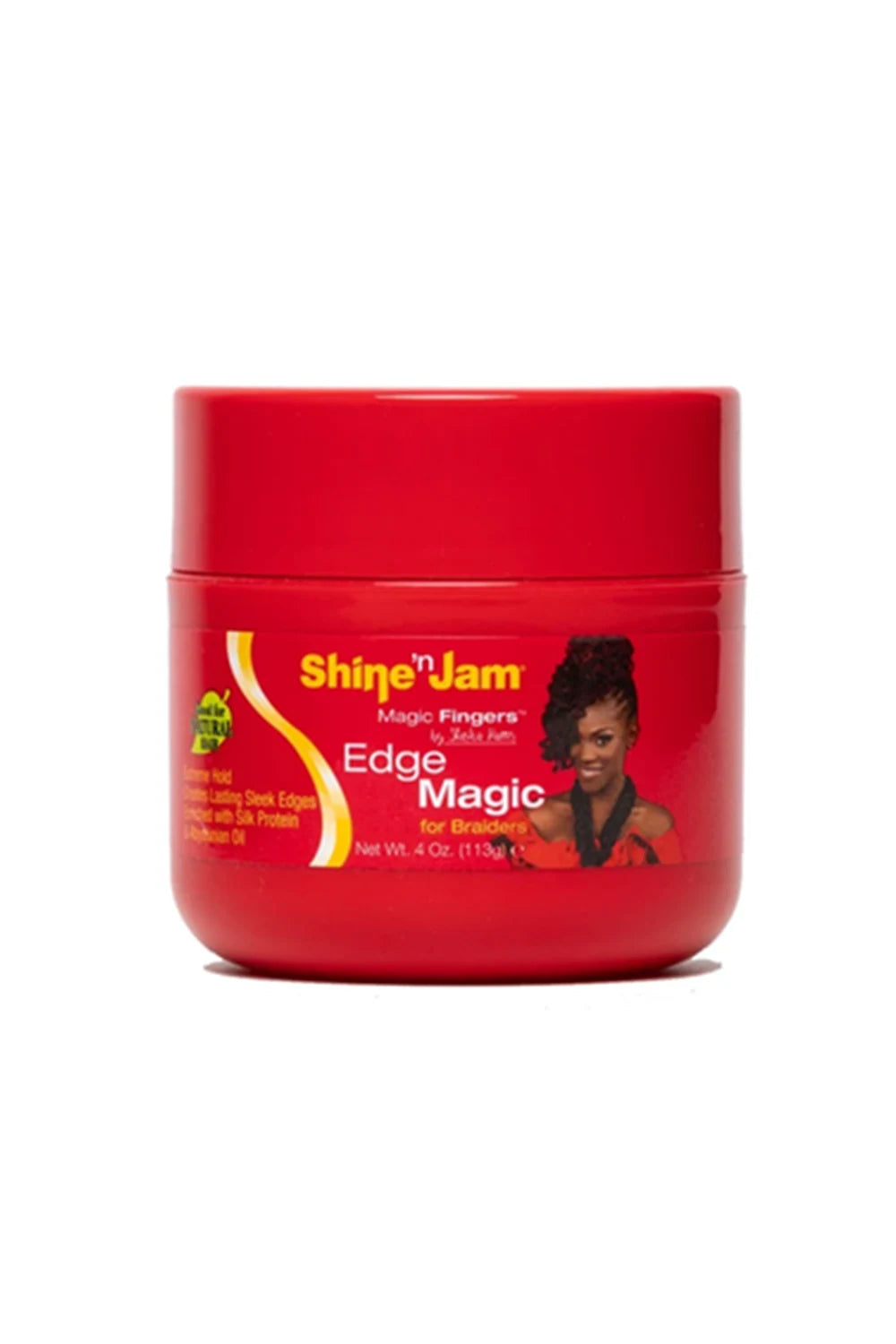 Shine 'n Jam Magic Fingers For Braiders Extra Firm Hold 4Oz