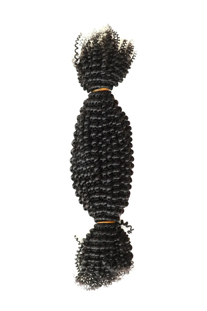 Springy Afro Twist Marley Hair Natural Black Human Hair 1