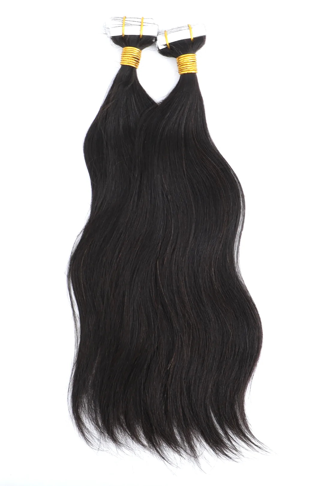 Straight Tape in Hair Extensions for Black Hair Seamless Invisible 