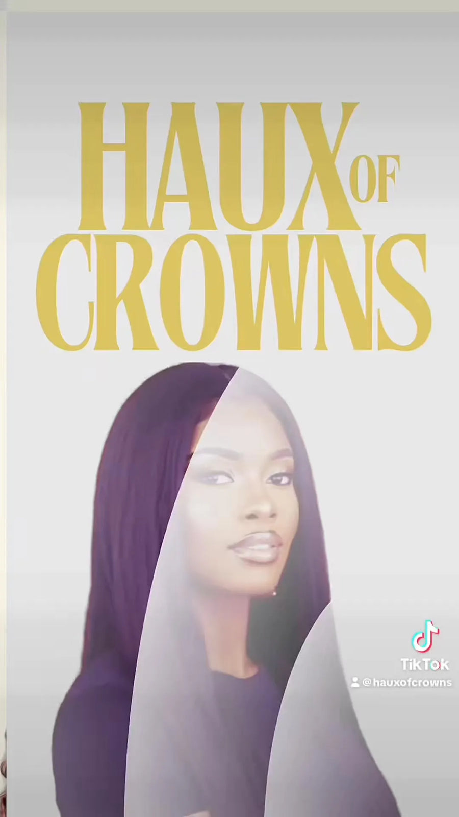 Long sleek straight black middle-part hairstyle with a smooth polished finish, hairstylist located in Clinton, MD