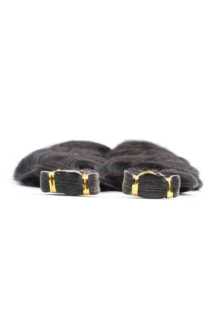 Tape in Hair Extensions for Black Hair Deep Wave 100% Human Hair