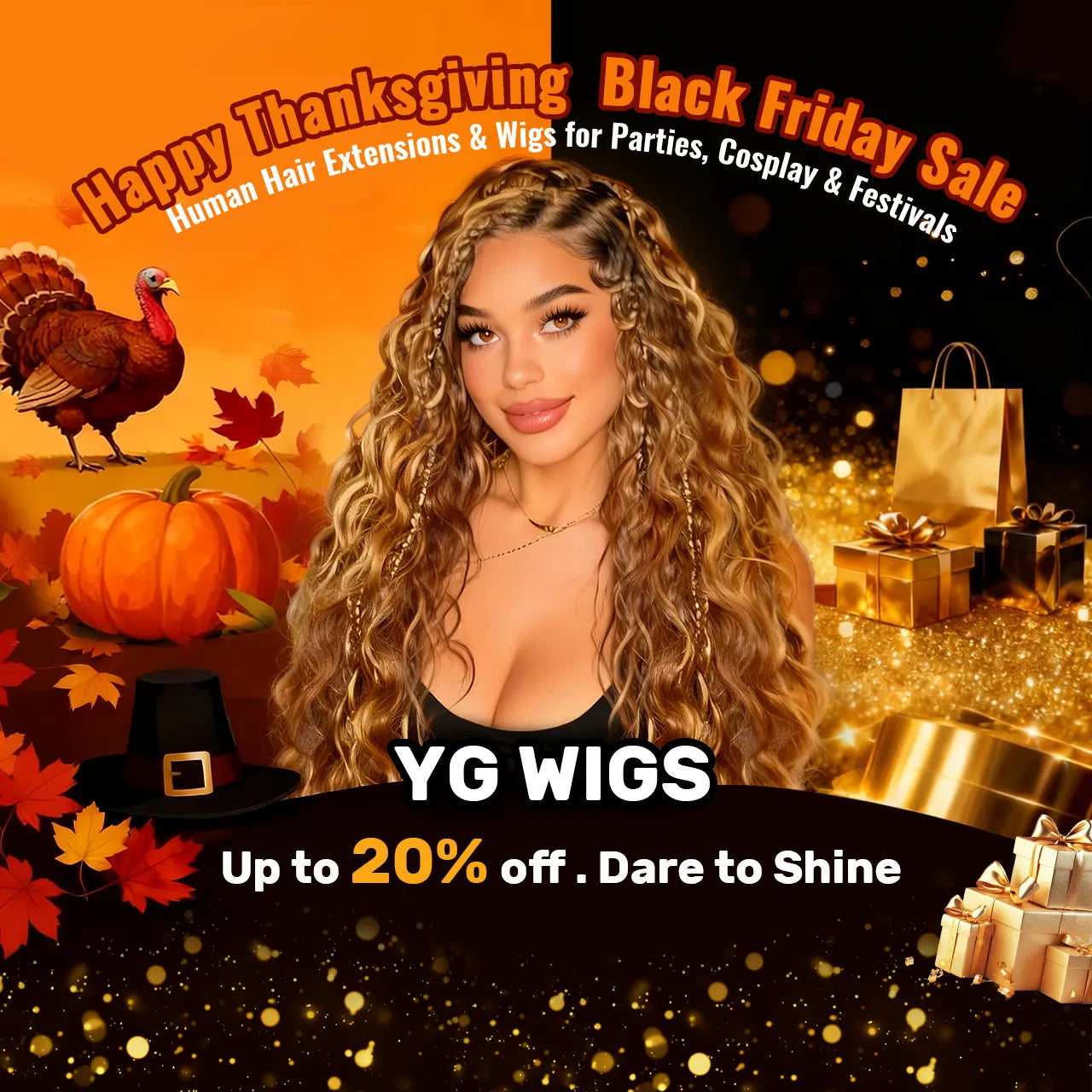 Thanksgiving And Black Friday Deal Bulk Hair