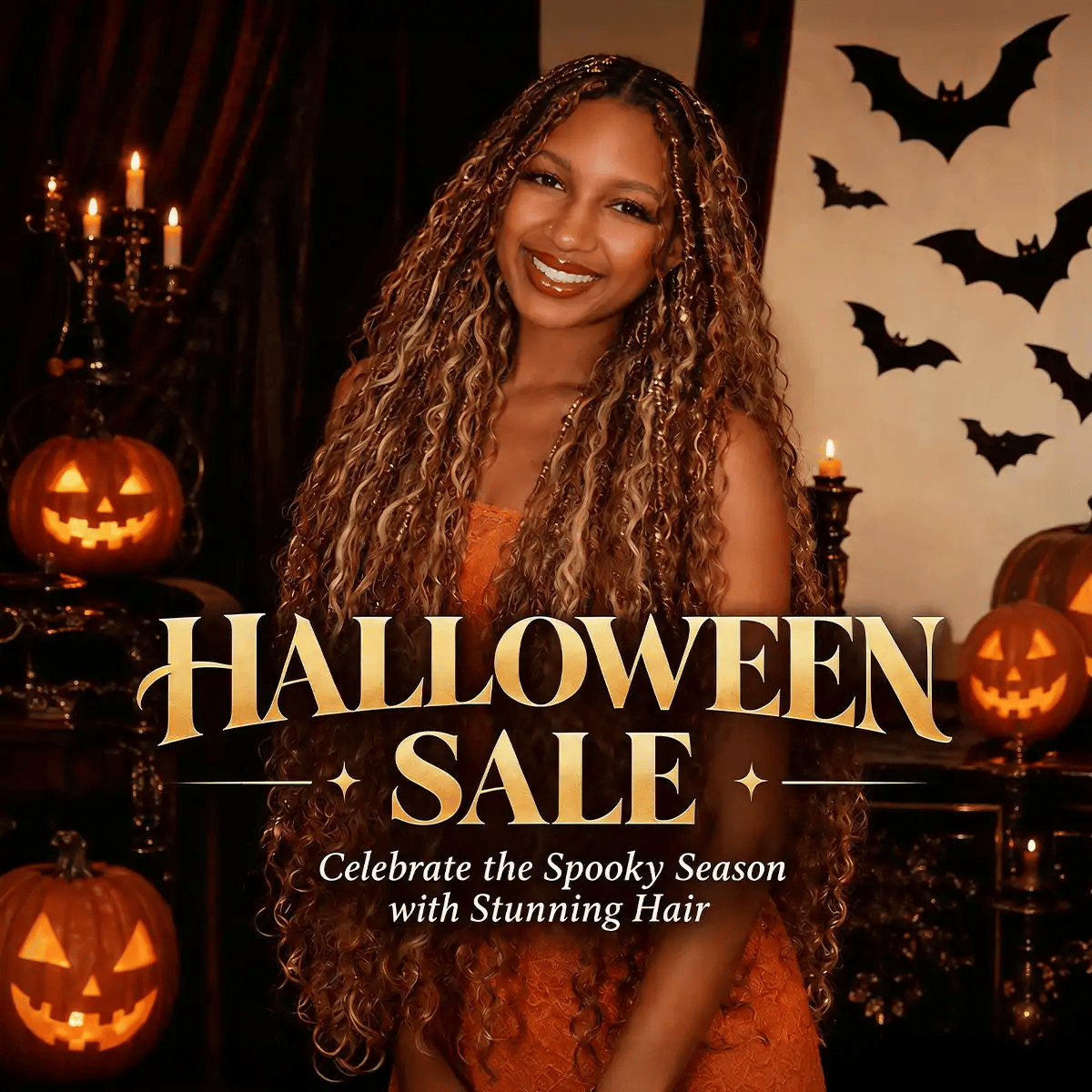 Ygwigs halloween sale celebrate the spooky season with stunning hair