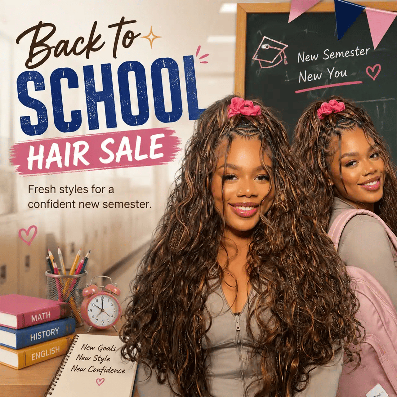 Ygwigs Back to School Hair Sale Fresh Styles for a Confident New Semester