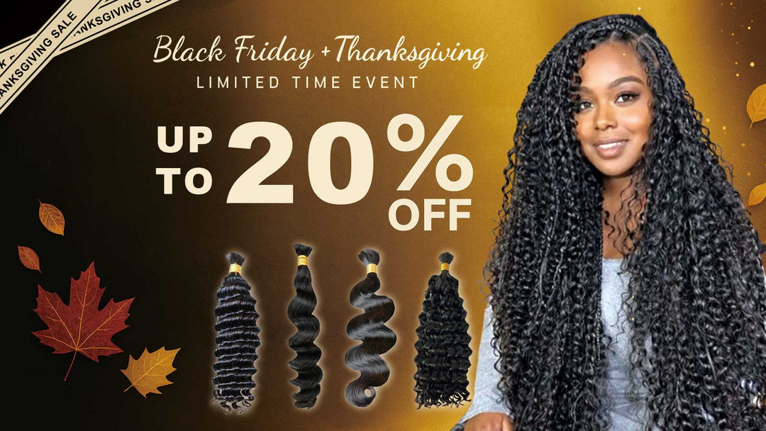 Ygwigs Bulk Human Hair for Braiding Big Sale