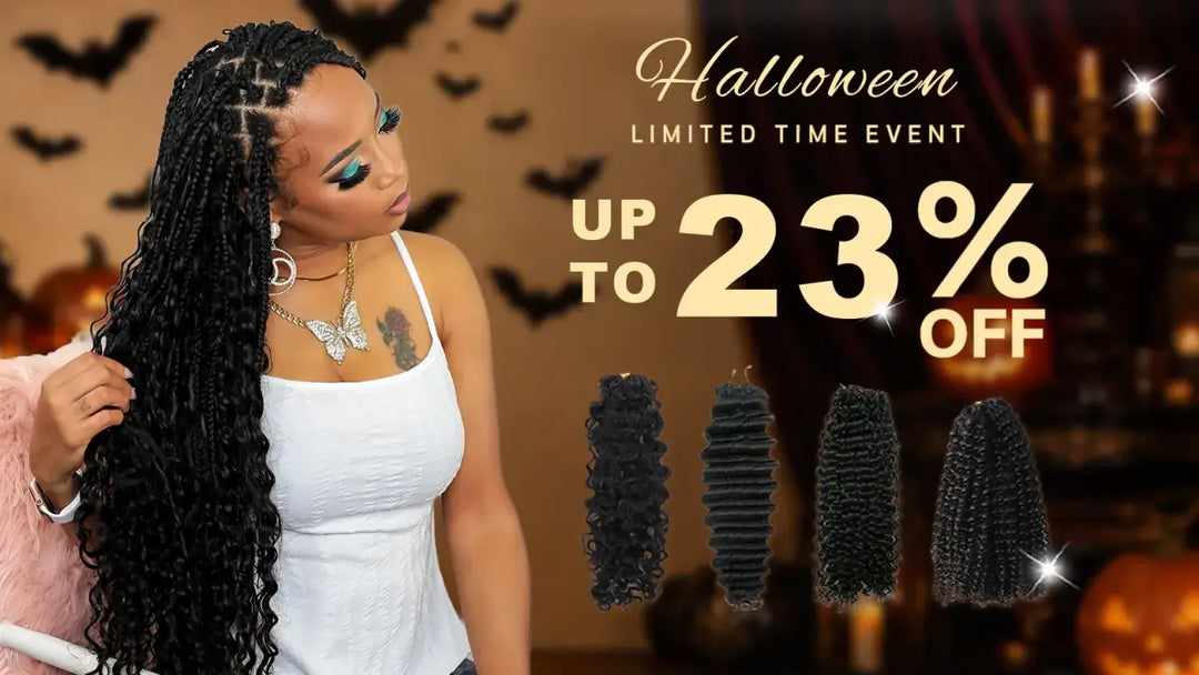 Ygwigs feather crochet hair extension halloween sale
