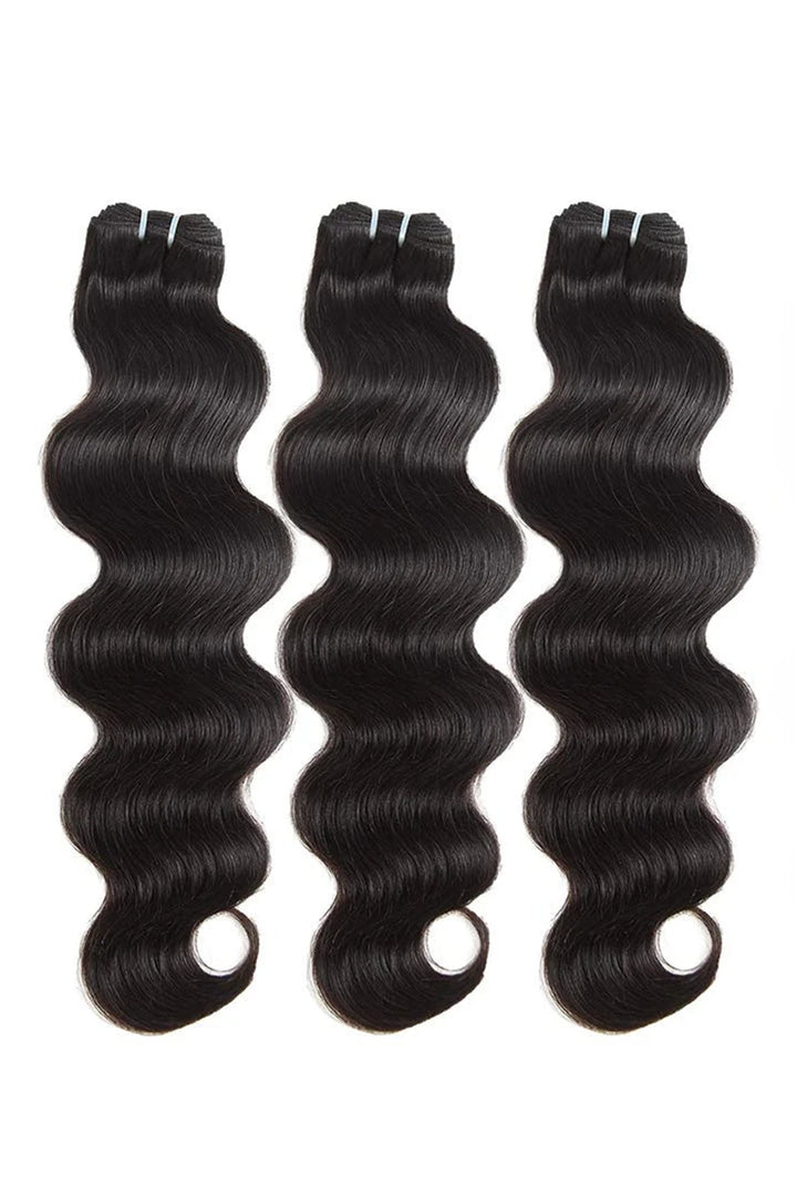 Cambodia Raw Hair Bundle Body Wave Natural Color 12A