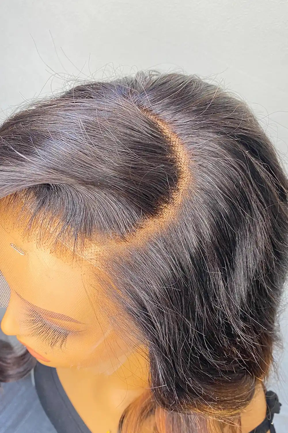 Designer Wigs-13*6 HD Ombre Brown Dark Roots Wave Wig