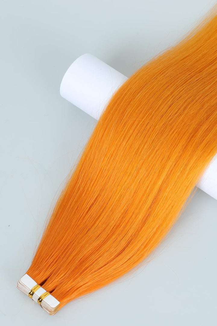 Extensiones de cabello con cinta adhesiva Colorful Ryme, 100 g, 40 unidades