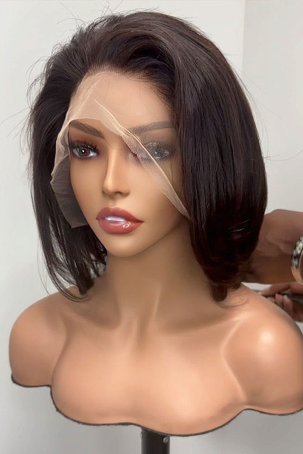 Human hair lace outlet front wigs bob style