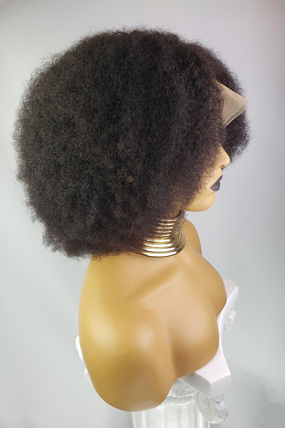 Designer Wigs-13*4 Lace Front Afro Kinky Curly 12 Inch