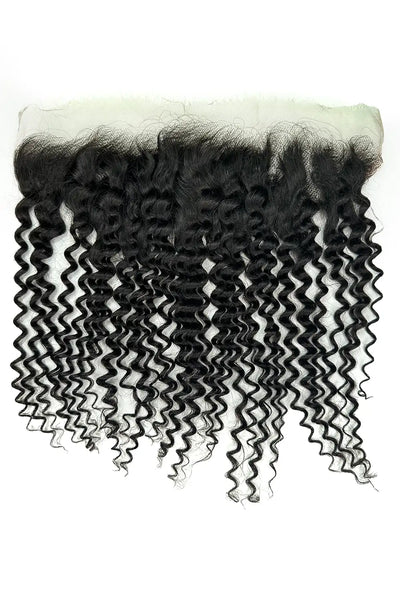 Frontal en dentelle bouclée HD 13x4