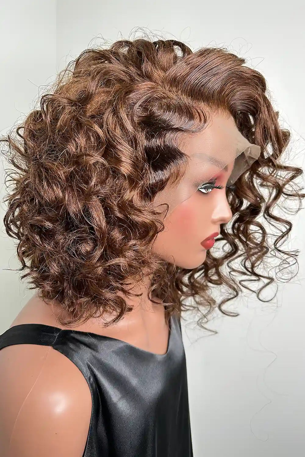13x4-lace-front-14-inch-bob-wig-dark-brown-curly-side-part-model-side-view