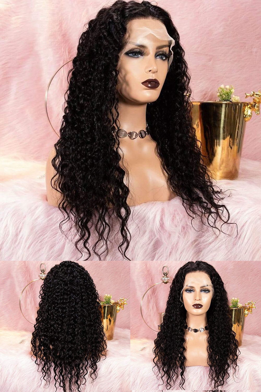 BUY A LACE WIG GET ONE HEADBAND WIG FOR FREE