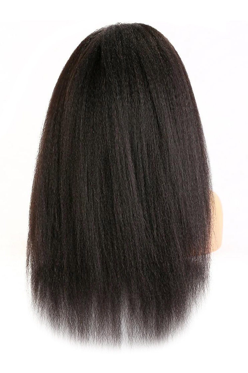 Pre Plucked 360 Hd Lace Frontal Wig Human Hair Kinky Straight Styles-8