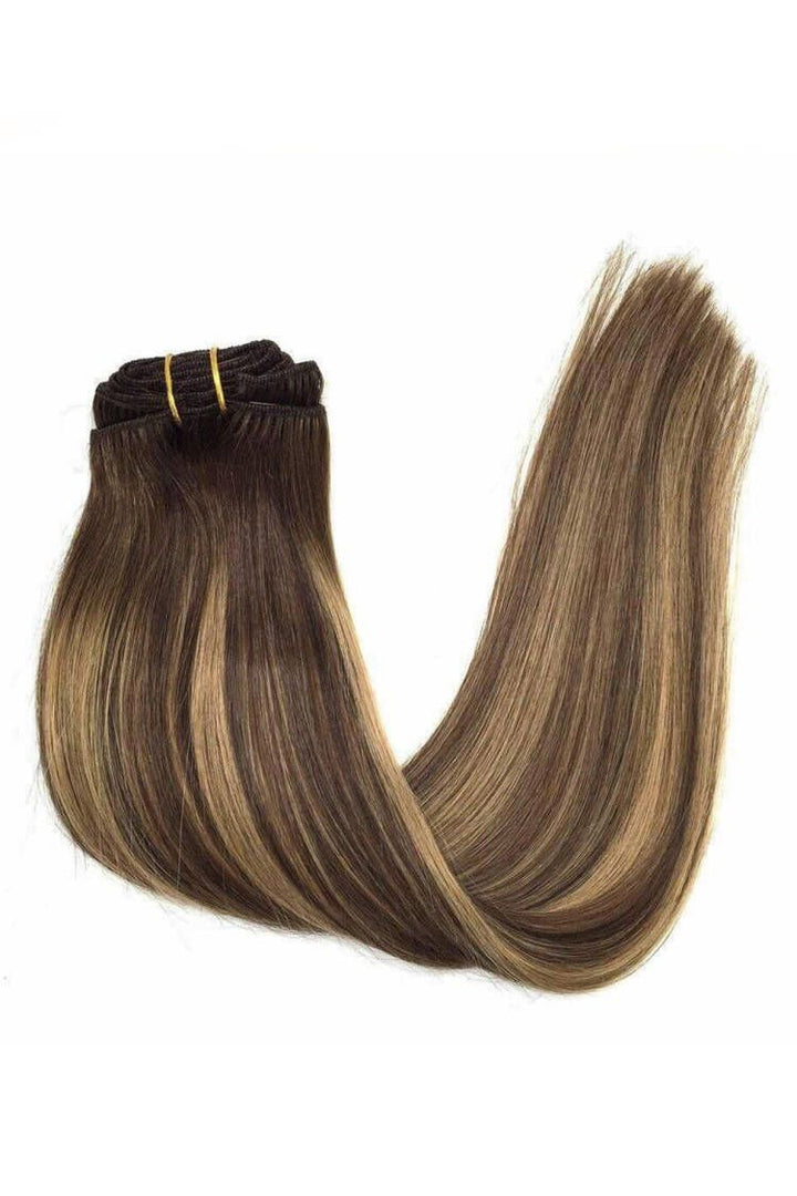 ygwigs 4 -27 color clip hair extension wigs