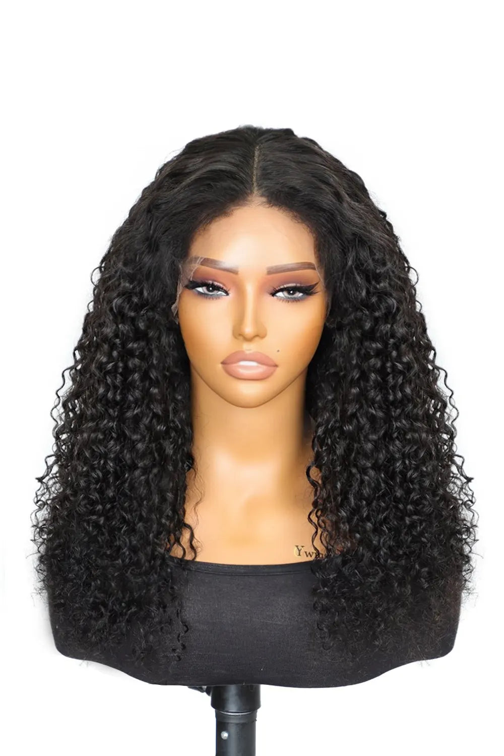 4c-edge-wig-jerry-curl-hd-lace-frontal-natural-hairline-model-front-view