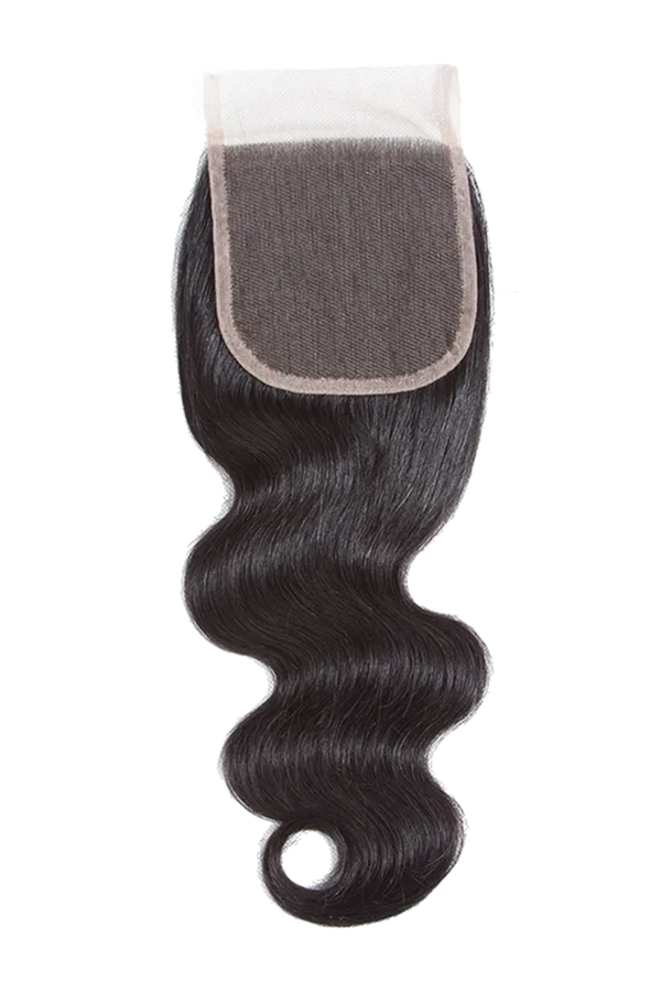 Fermeture en dentelle ondulée HD 5x5