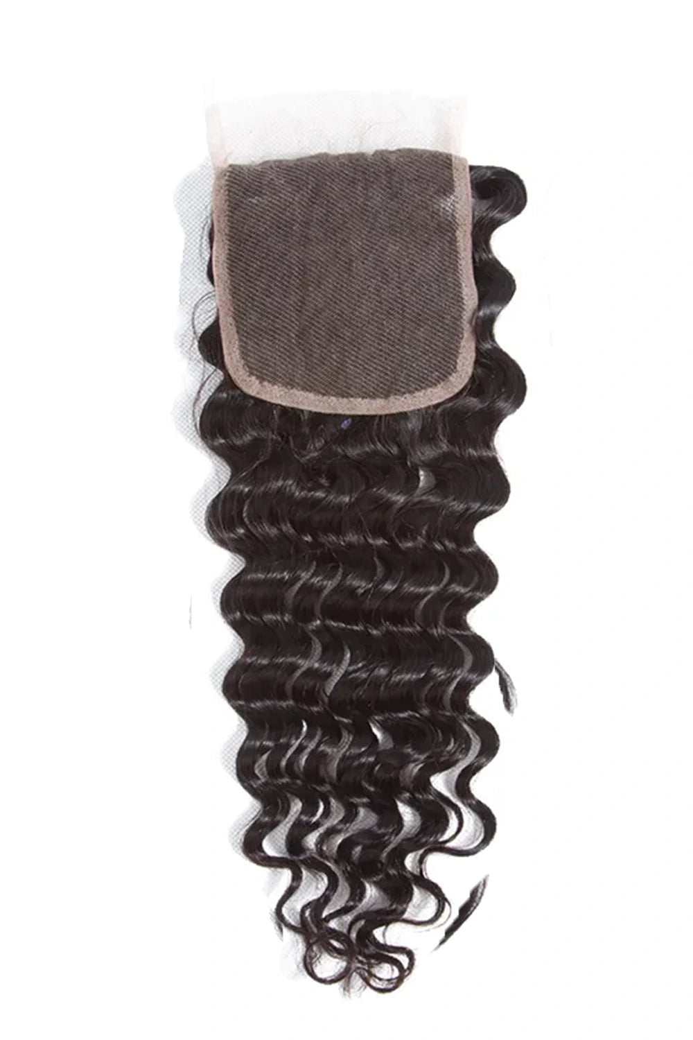 5x5 HD Deep Wave Lace Closure Net for Wig Cambodia Virgin Hair