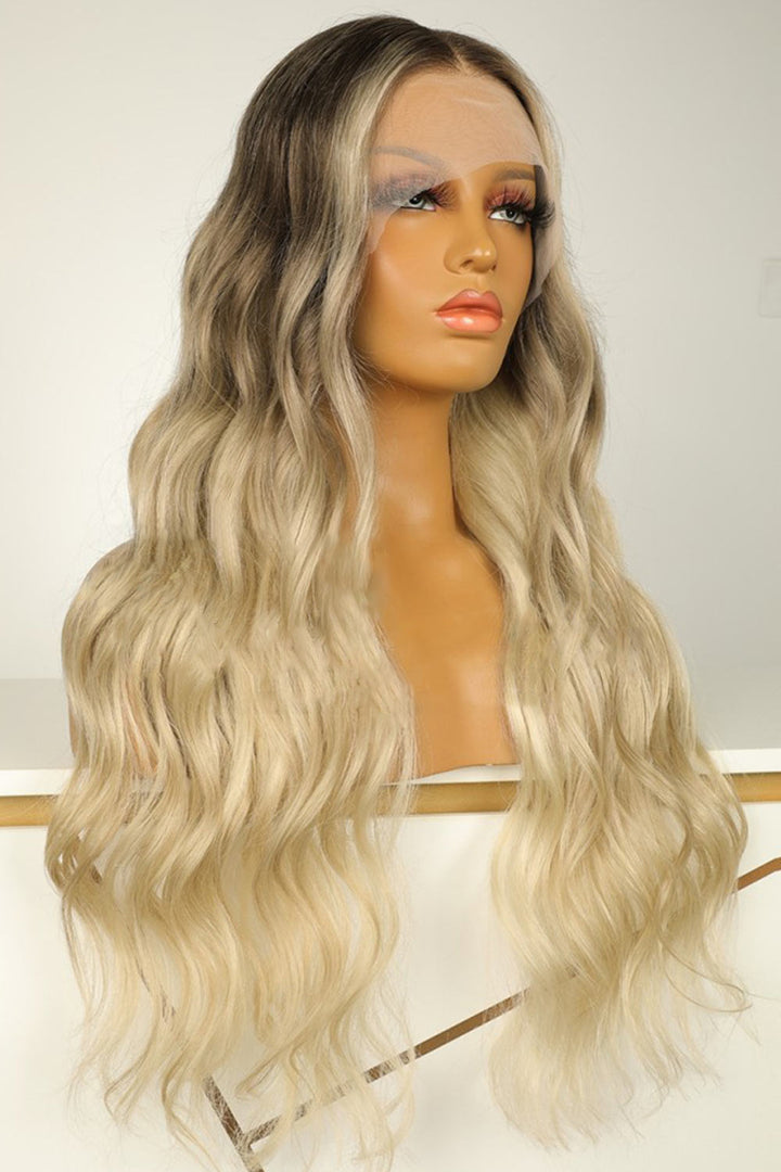 13x6 Blonde Wave Ombre Colored Hair Wigs-HD28