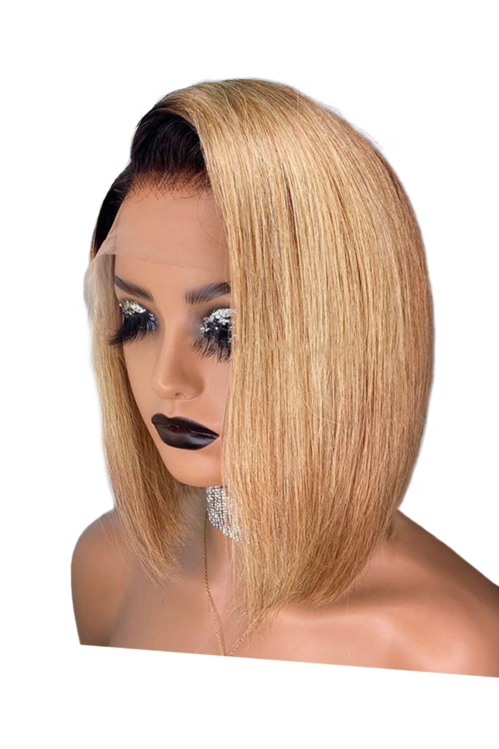 Summer Cute Bob Lace Front Wig Virgin Human Hair