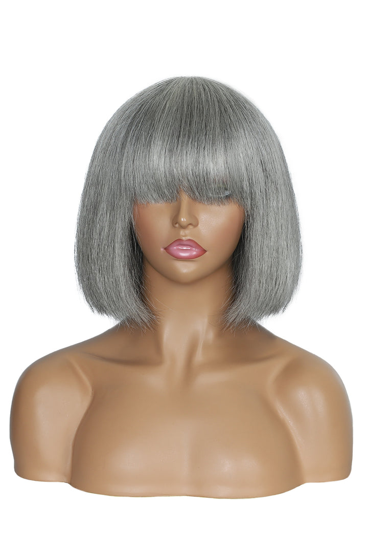 grey-straighthuman-hair-wig-with-bangs-front