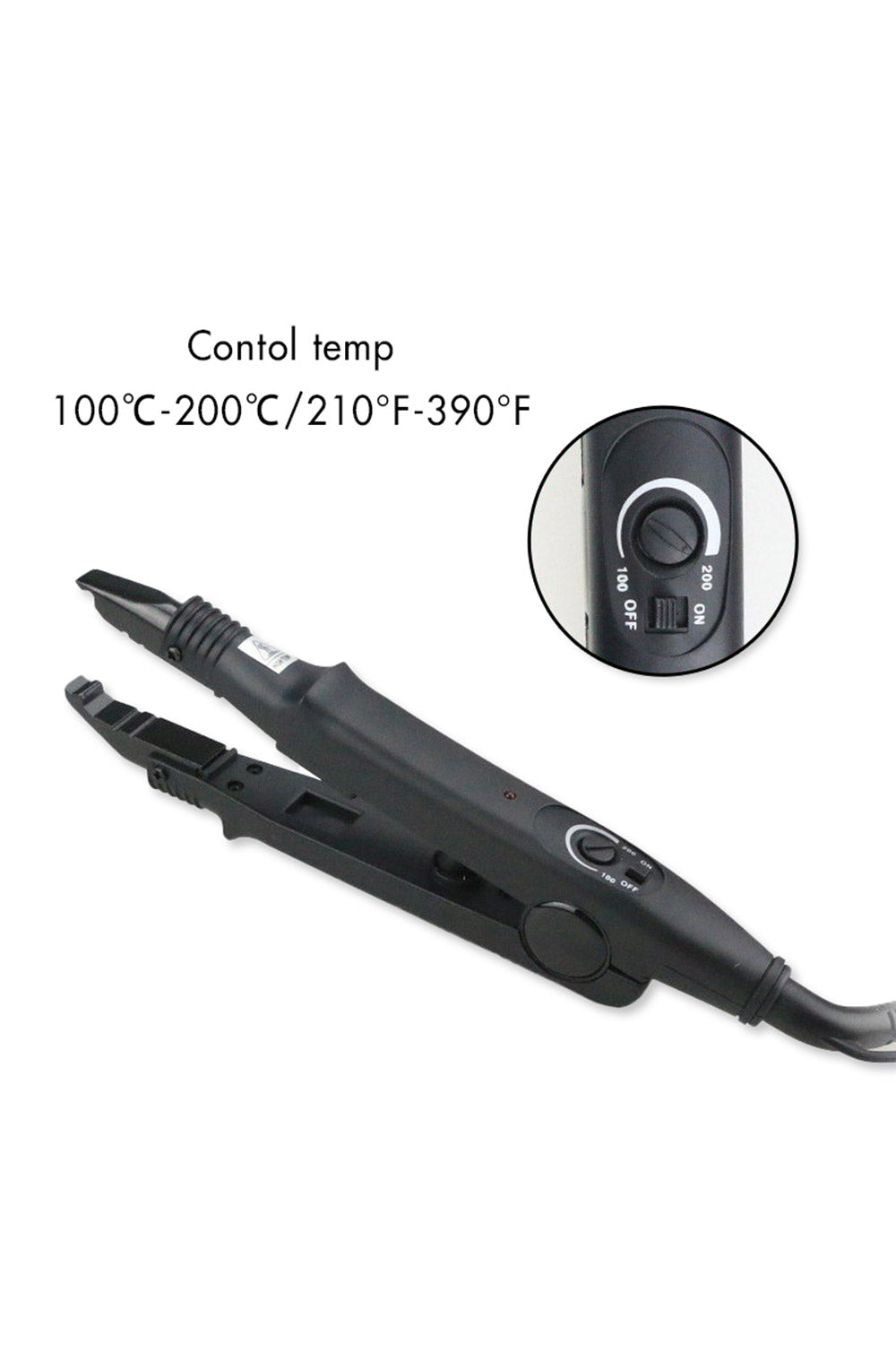 I-Tip Pre-Bonded Hair Extension Iron Gun Connector