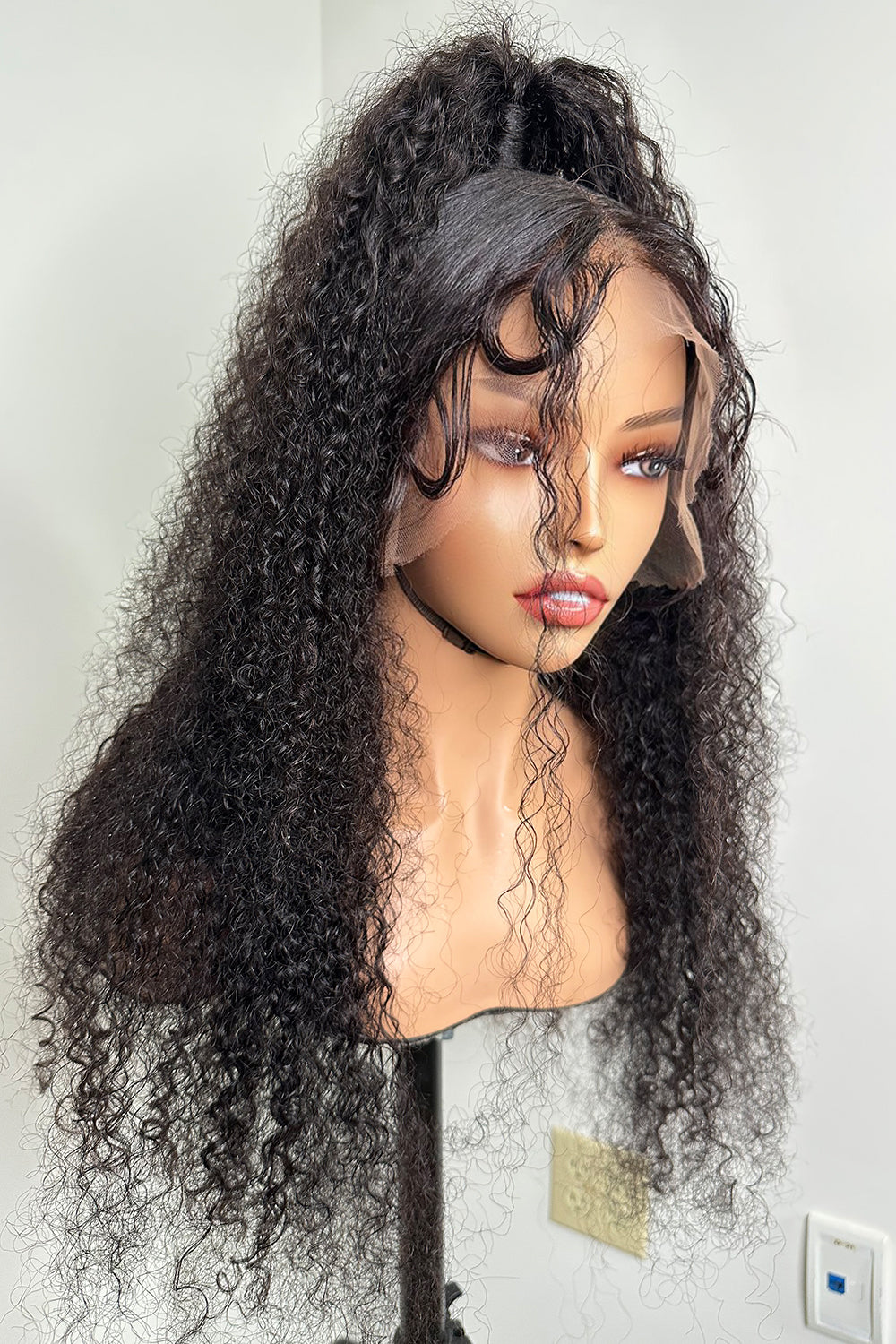 Designer Wigs-Top Deep Wave 13x4 Frontal Lace Wig Pre-plucked