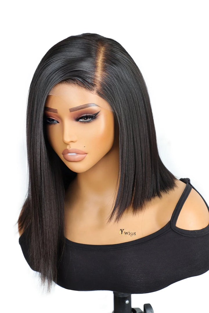 deep-side-part-5x5-hd-lace-closure-wig-black-straight-hair-glueless-left-view