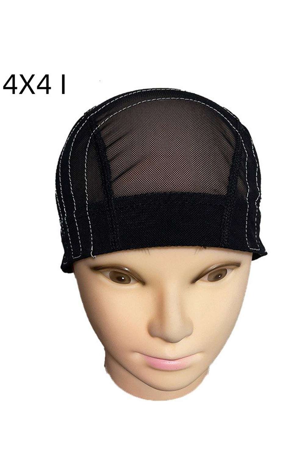 Mooie 3 Look Netto Elastische Mesh Spandex Dome Pruik Caps Voor Het Mooie 3 Look Netto Elastische Mesh Spandex Dome Pruik Caps Voor Het