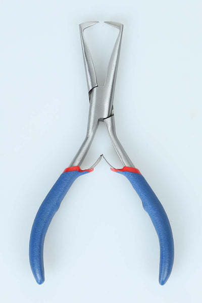 Hair Extension Removal Pliers Stainless Steel Silicone Wrapped Handle