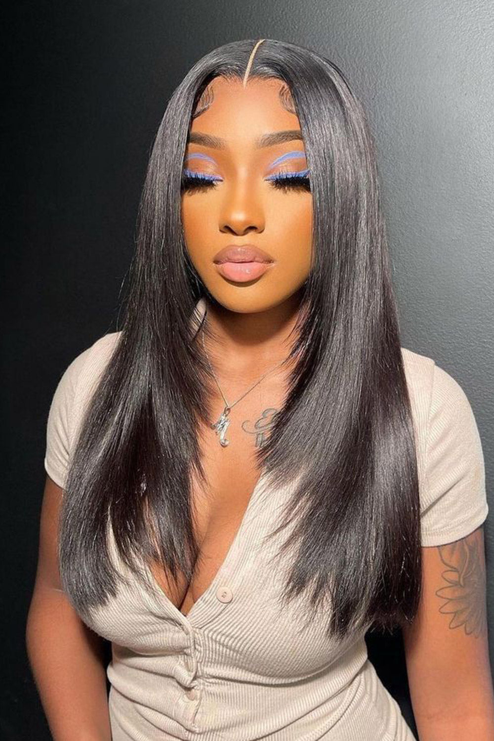 Wig Cap 70s Feathered Hair Wig 13x6 HD Glueless Wig Feather