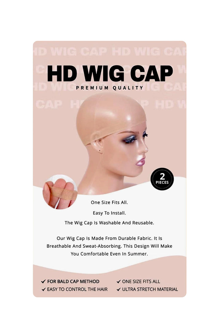 HD Wig Cap Package Rear View