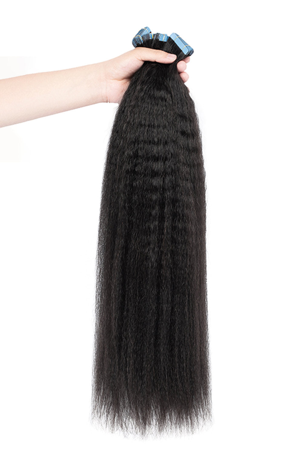 kinky-straight-tape-in-hair-extensions-for-black-fine-hair-invisible-2