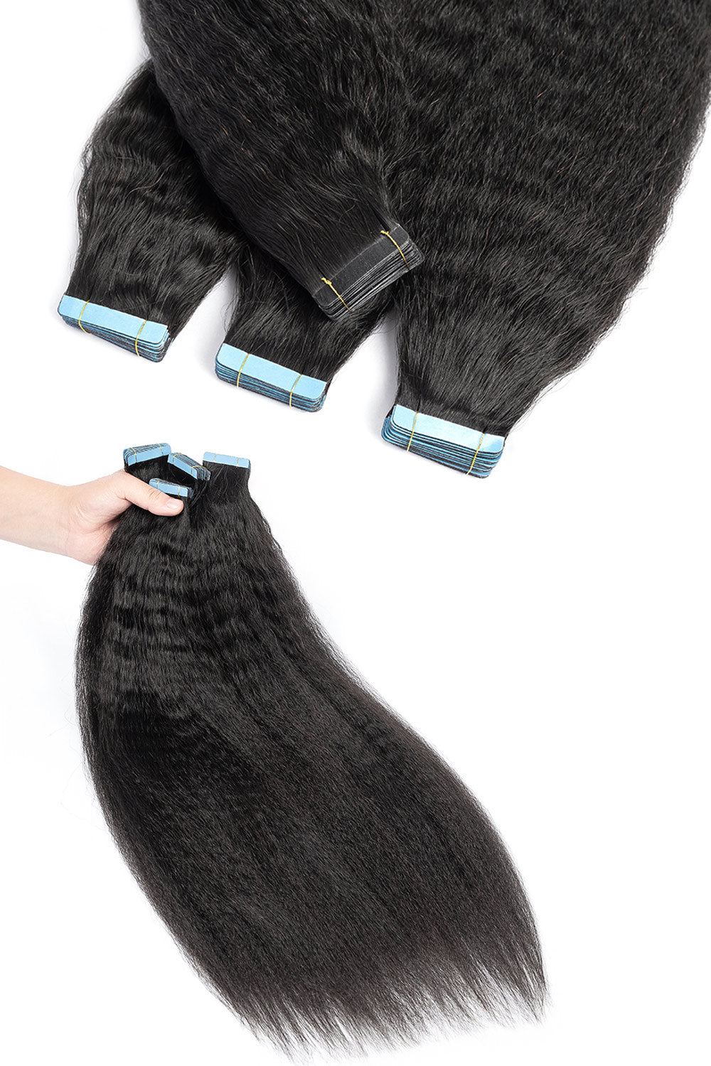 kinky-straight-tape-in-hair-extensions-for-black-fine-hair-invisible-3