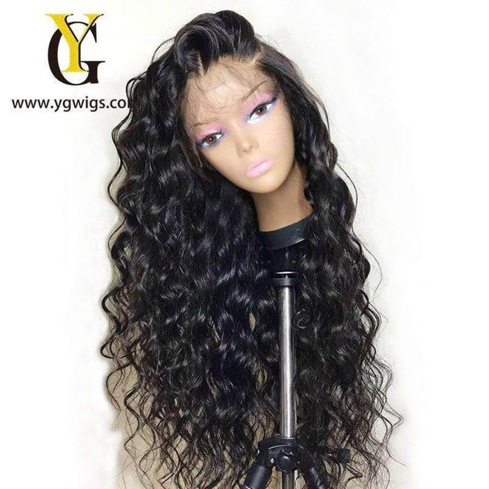 Ygwigs 13*4 HD loose wave lace wig virgin human hair-5