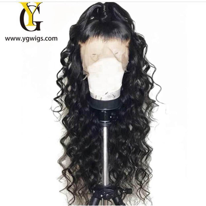 Ygwigs 13*4 HD loose wave lace wig virgin human hair-7