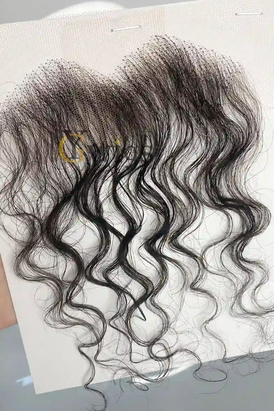 Long Curly and Wave Reusable HD lace Baby Hair Edges 10 Inch