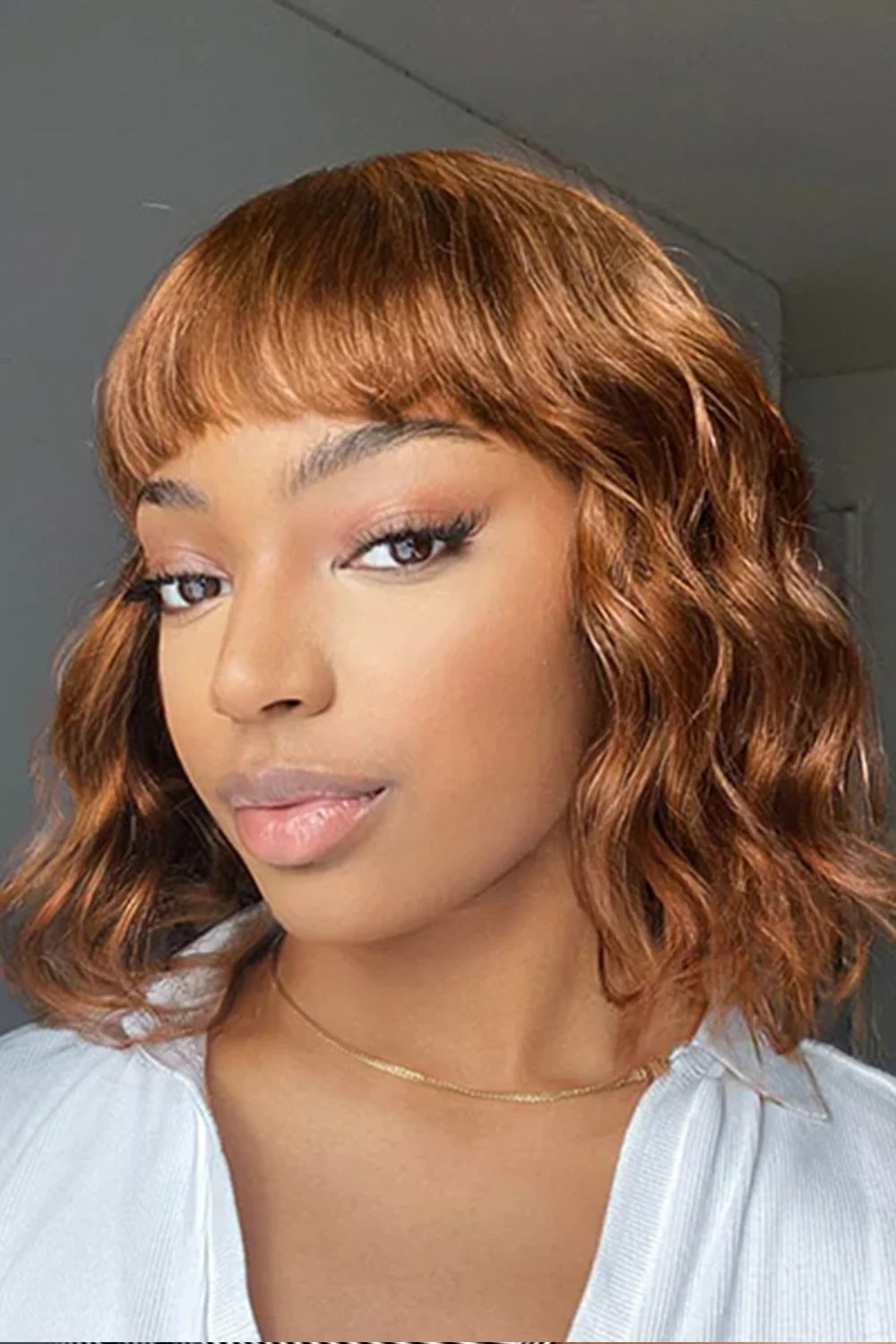 Best human hair sales wigs with bangs