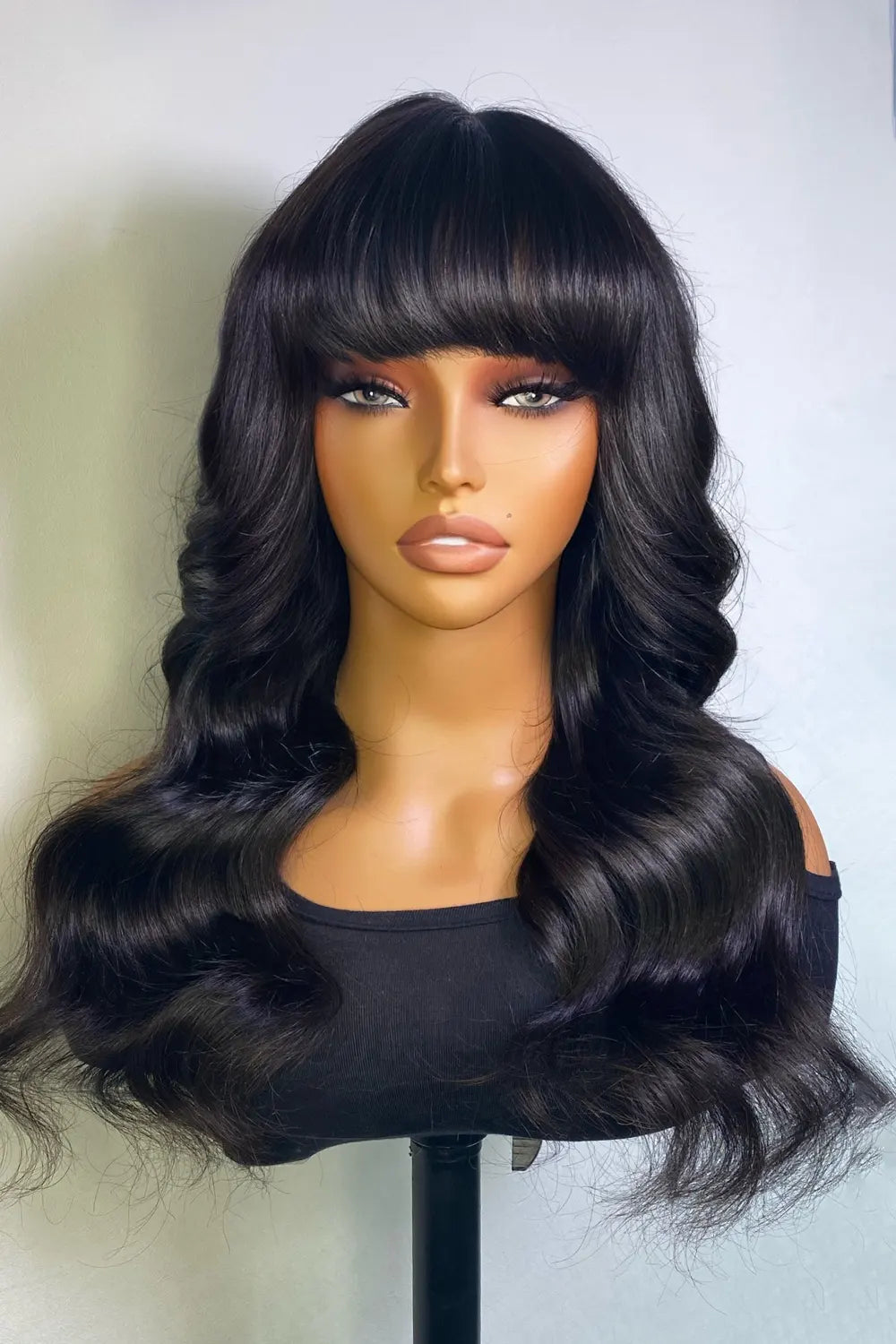 no-glue-wigs-with-lace-front-top-and-bangs-long-black-body-wave-1