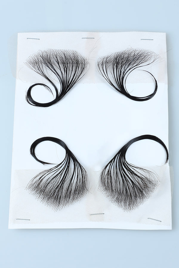 Wiederverwendbare HD-Spitze Babyhaar Kanten 5-6 Zoll 